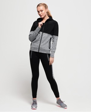 Superdry Core Gym Tech Splice Női Sportruházat Fekete | SRYIC4061